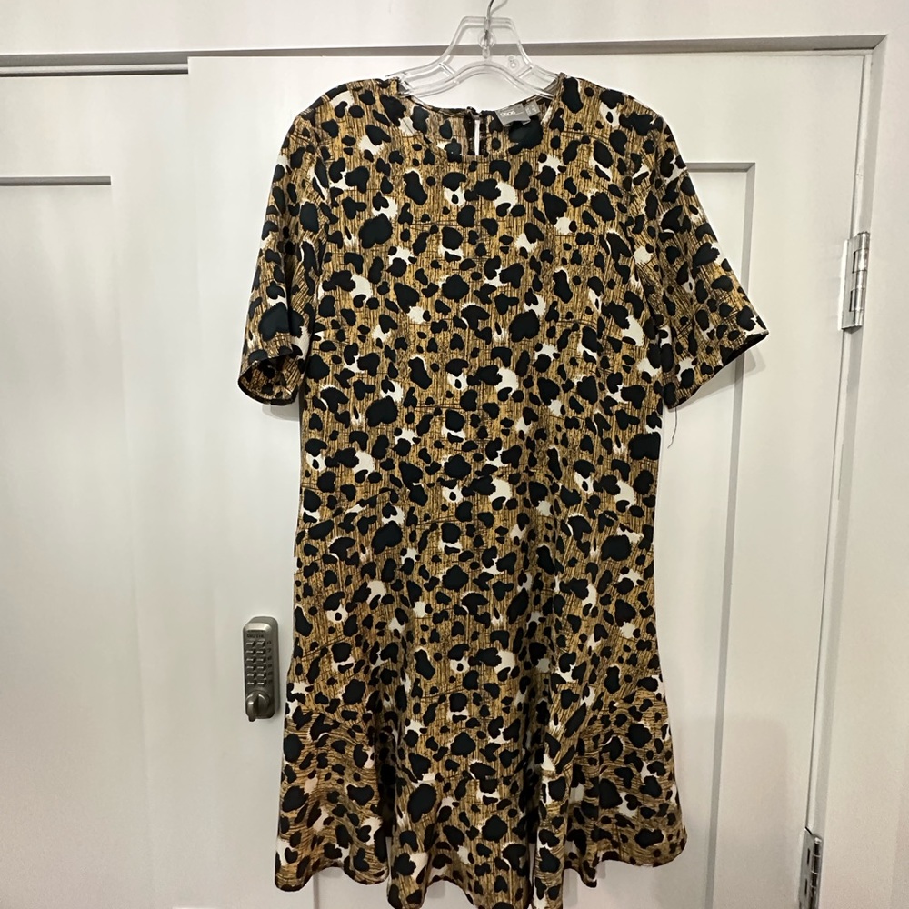 ASOS leopard dress. Size US 8